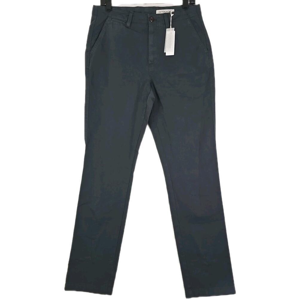 OUTERKNOWN~Men's Size 30×32~ Charcoal Gray Pants 100% Organic Cotton NWT $158.00